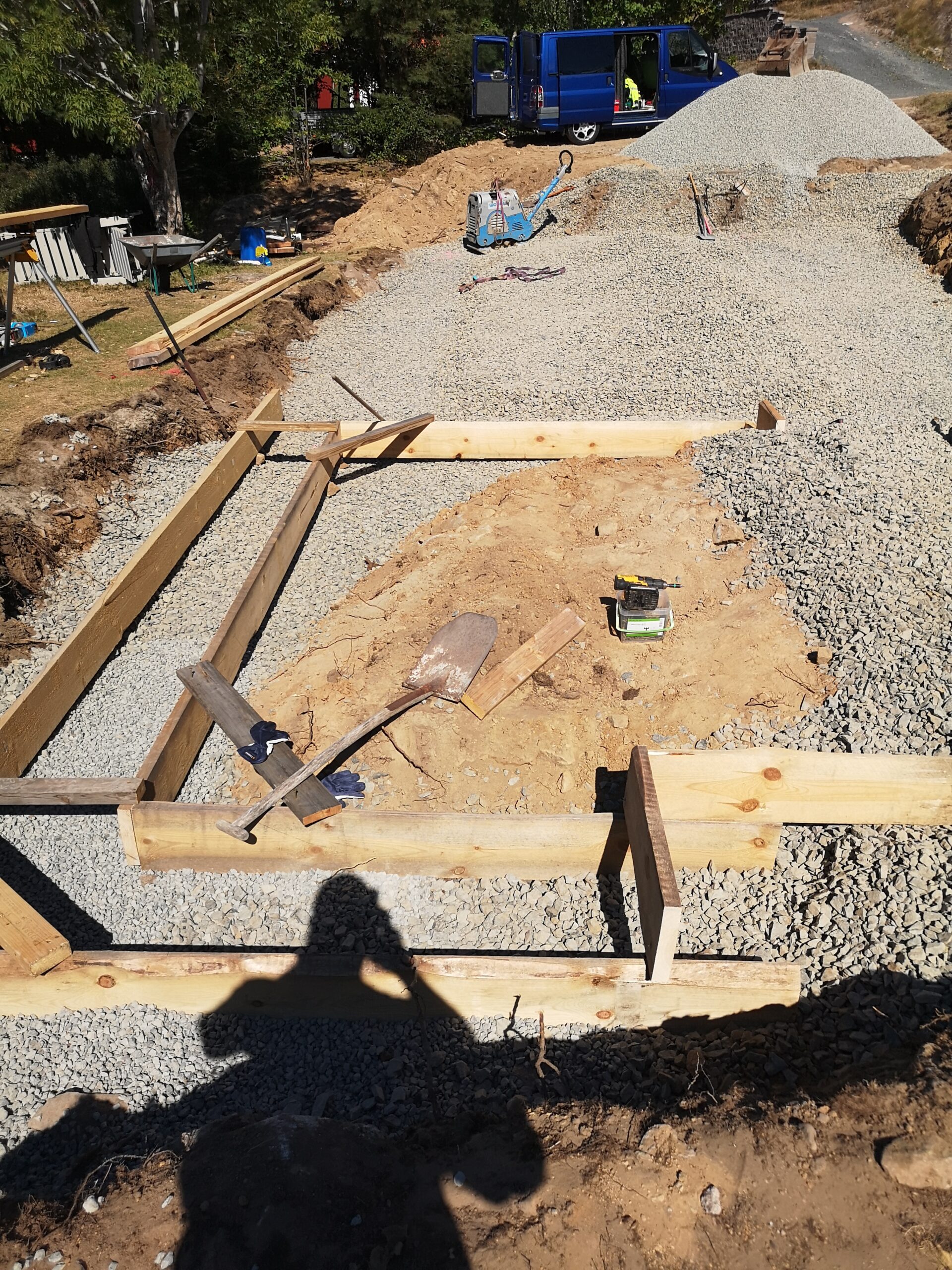 Grundläggning – betongarbete